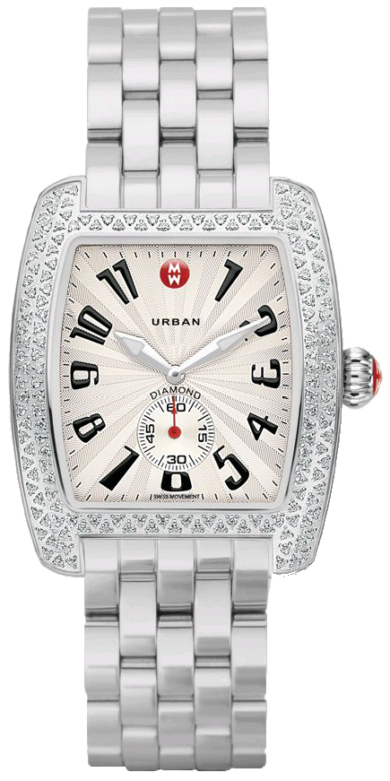 Michele Urban Battery Operated Quartz White Watch MWW02M000002 