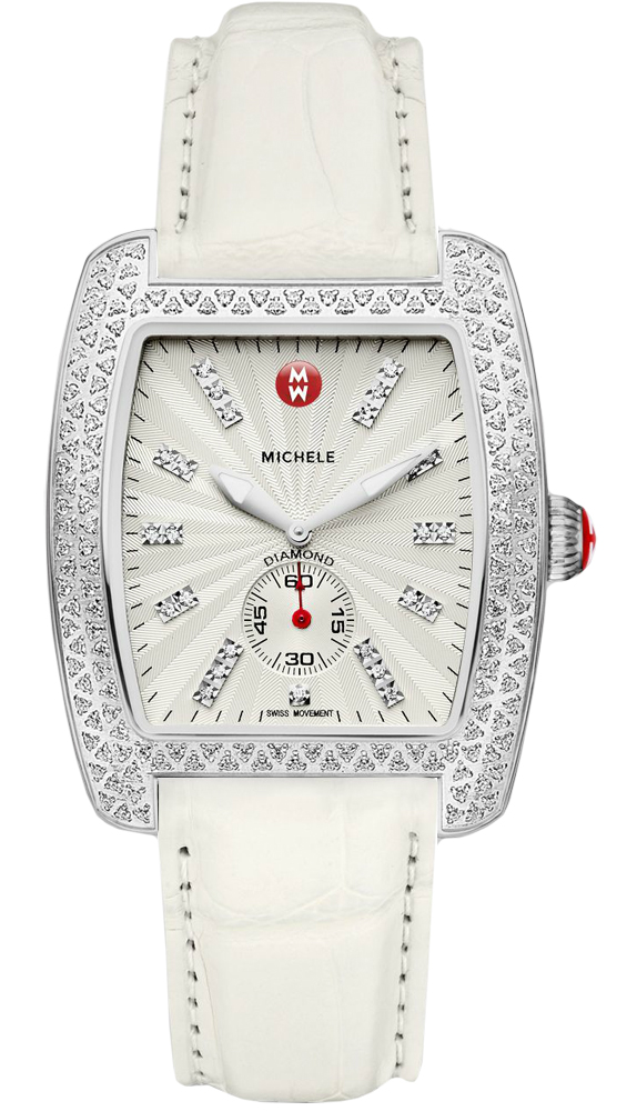 Michele Urban Battery Operated Quartz Silver Watch MWW02T000005 