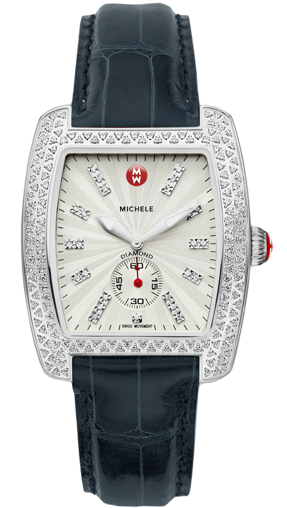 Michele Urban Battery Operated Quartz Silver Watch MWW02T000006 