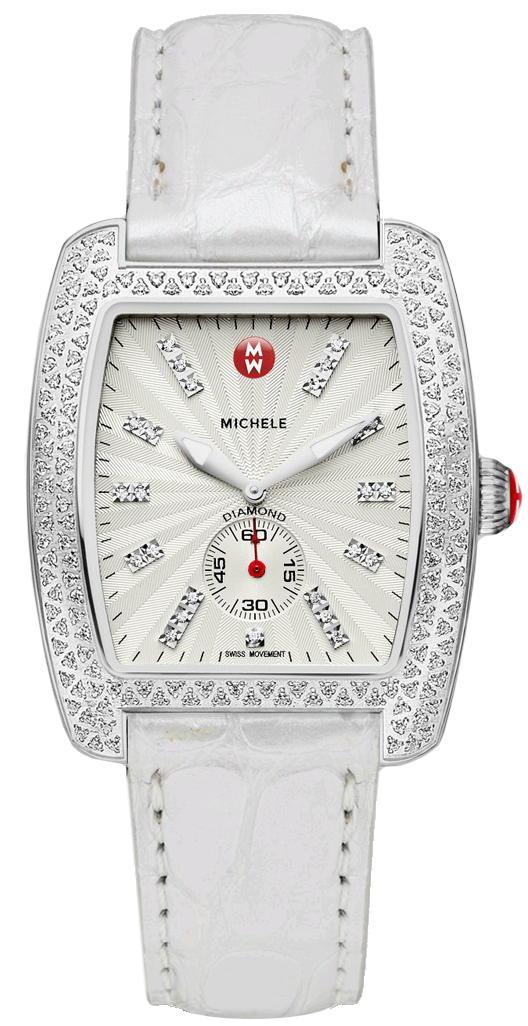 Michele Urban Battery Operated Quartz Silver Watch MWW02T000007 