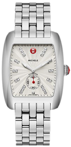 Michele Urban Battery Operated Quartz Silver Watch MWW02T000011 