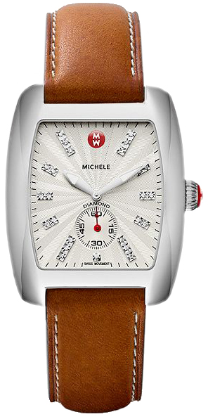 Michele Urban Battery Operated Quartz Silver Watch MWW02T000013 
