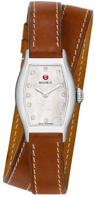 Michele Urban Battery Operated Quartz Pearl White Watch MWW08A000234 