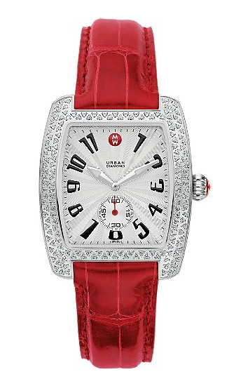 Michele Urban Battery Operated Quartz White Watch MWW02M000006 