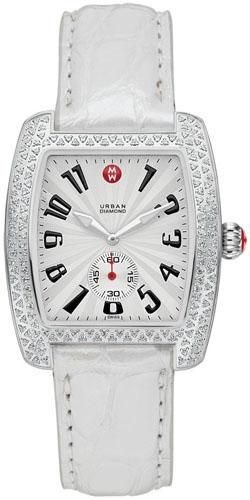 Michele Urban Battery Operated Quartz White Watch MWW02M000009 