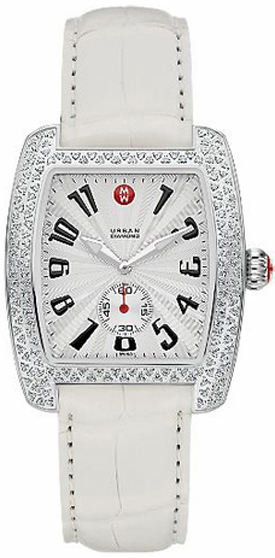 Michele Urban Battery Operated Quartz White Watch MWW02M000010 
