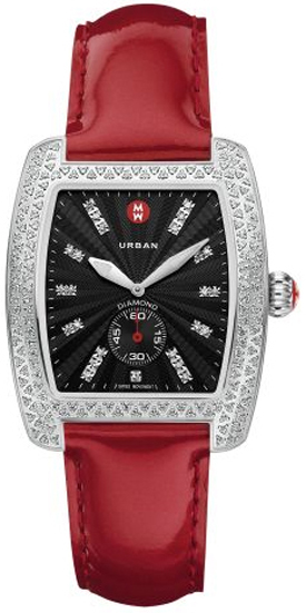 Michele Urban Battery Operated Quartz Black Watch MWW02M000028 