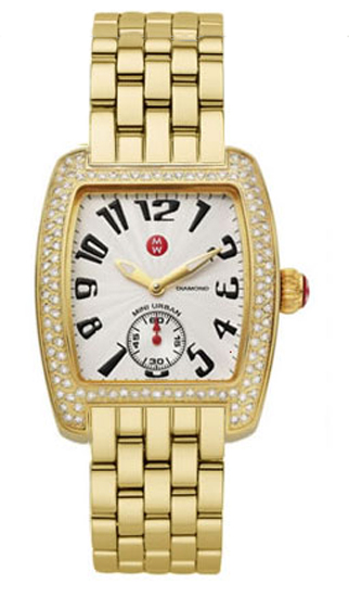 Michele Urban Battery Operated Quartz White Watch MWW02A000064 