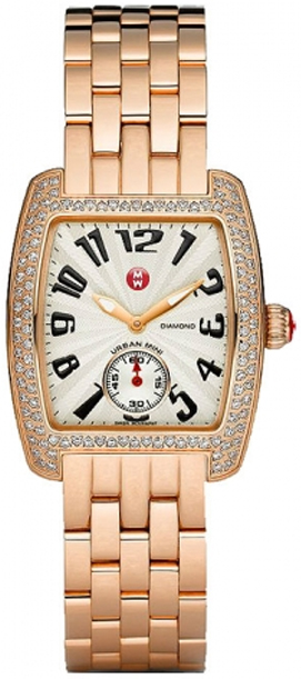 Michele Urban Battery Operated Quartz White Watch MWW02A000547 