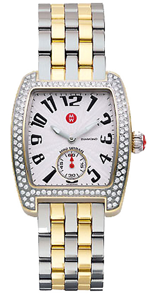 Michele Urban Battery Operated Quartz White Watch MWW02A000245 
