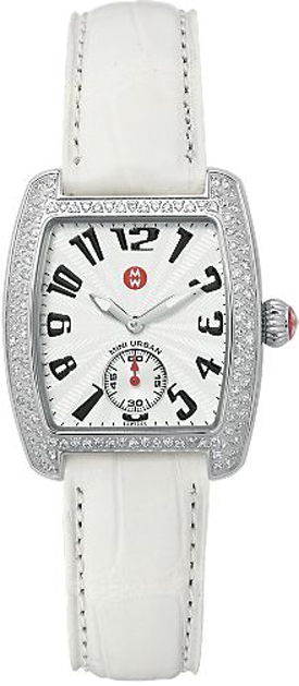Michele Urban Battery Operated Quartz White Watch MWW02A000003 