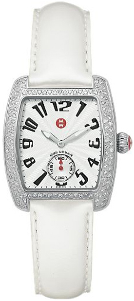 Michele Urban Battery Operated Quartz White Watch MWW02A000010 