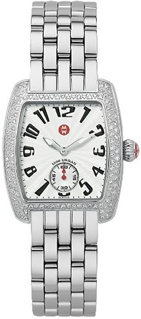 Michele Urban Battery Operated Quartz White Watch MWW02A000124 