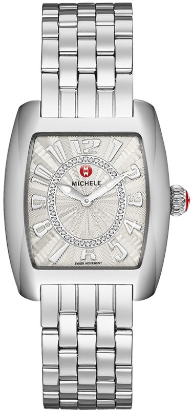 Michele Urban Battery Operated Quartz Silver Ladies Watch MWW02A000585 