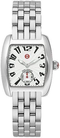 Michele Urban Battery Operated Quartz Silver Watch MWW02A000156 