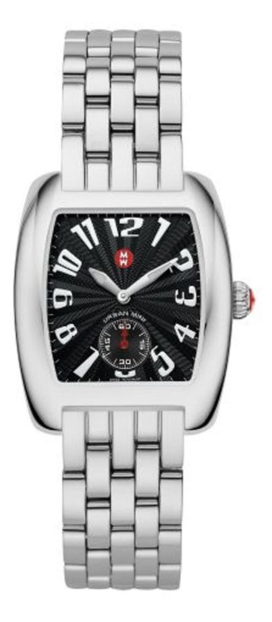Michele Urban Battery Operated Quartz Black Watch MWW02A000404 