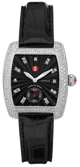 Michele Urban Battery Operated Quartz Black Watch MWW02A000408 