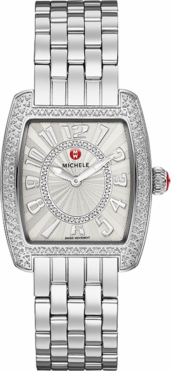 Michele Urban Battery Operated Quartz Silver Ladies Watch MWW02A000572 