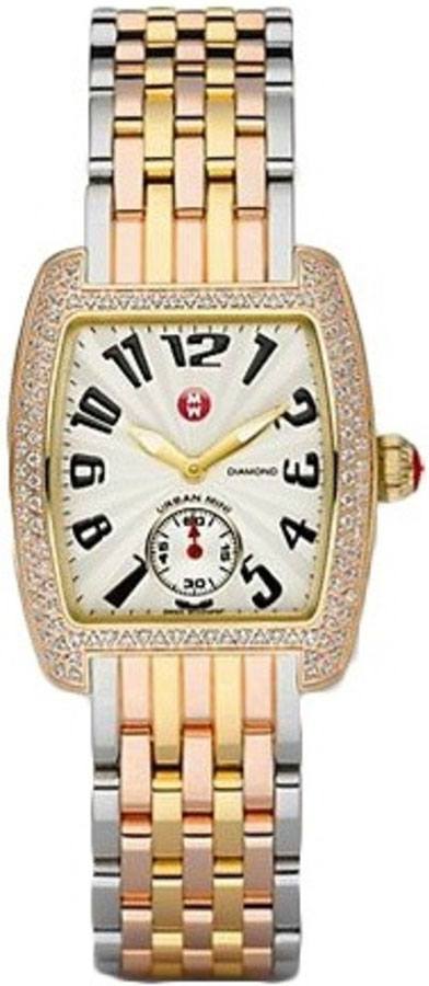 Michele Urban Battery Operated Quartz Silver Ladies Watch MWW02A000539 