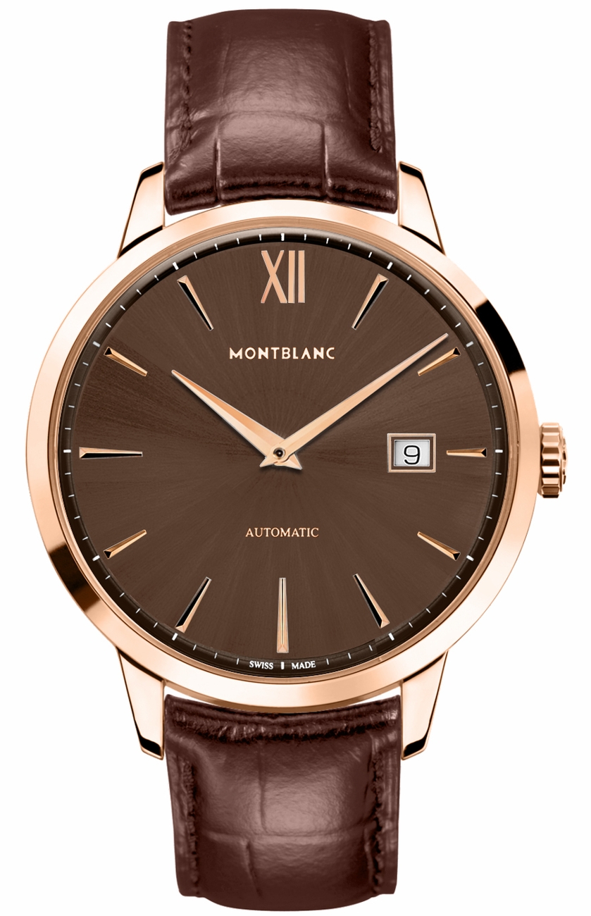 MontBlanc Heritage 
Self winding Automatic Brown Watch 111875 