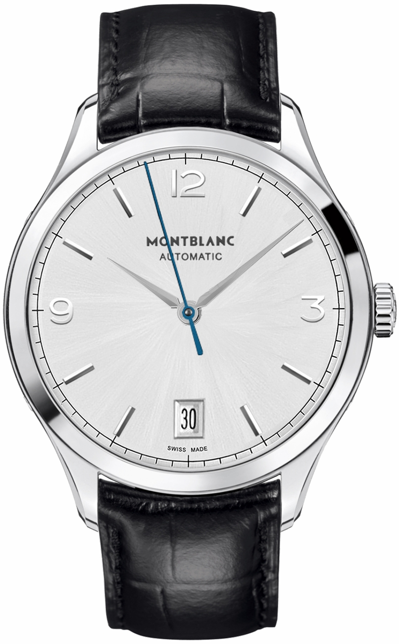 MontBlanc Heritage Self winding Automatic Silver Watch 112533 