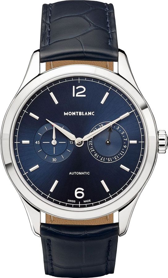 MontBlanc Heritage 
Self winding Automatic Blue Watch 116244 