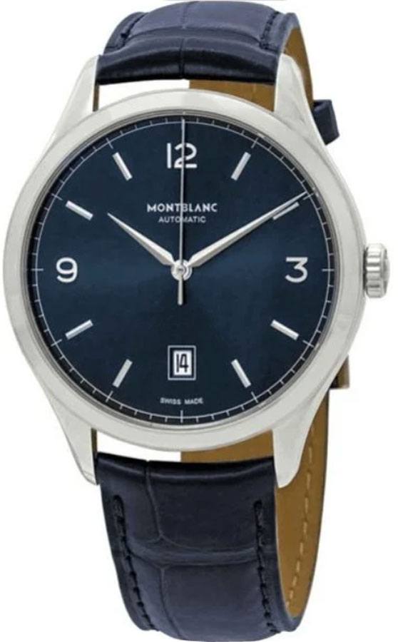 MontBlanc Heritage 
Self winding Automatic Blue Watch 116481 