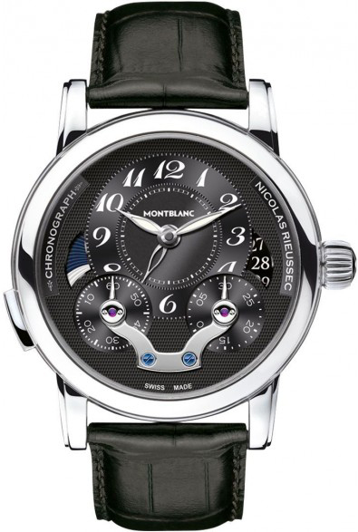 MontBlanc Nicolas Rieussec 
Self winding Automatic Black Watch 106488 