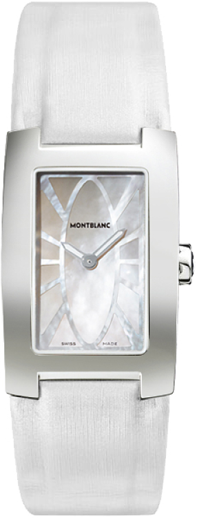 MontBlanc Profile Pearl White Watch 105862 