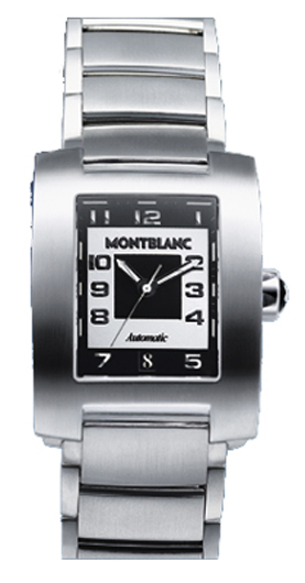 MontBlanc Profile Men's 
Self winding Automatic Black Watch 8552 