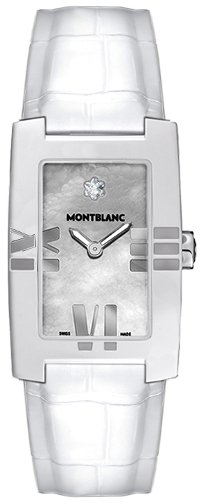 MontBlanc Profile Pearl White Watch 102369 