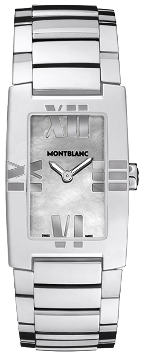 MontBlanc Profile Battery Operated Quartz White Watch 104291 