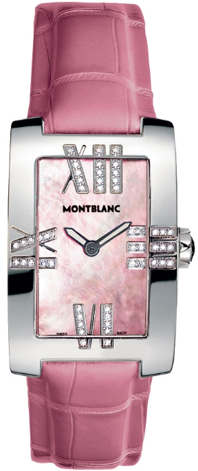 MontBlanc Profile Battery Operated Quartz Pink Watch 36918 