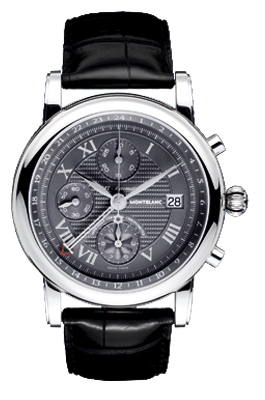 MontBlanc Star Automatic Chronograph Self winding Automatic Grey Watch 101637 