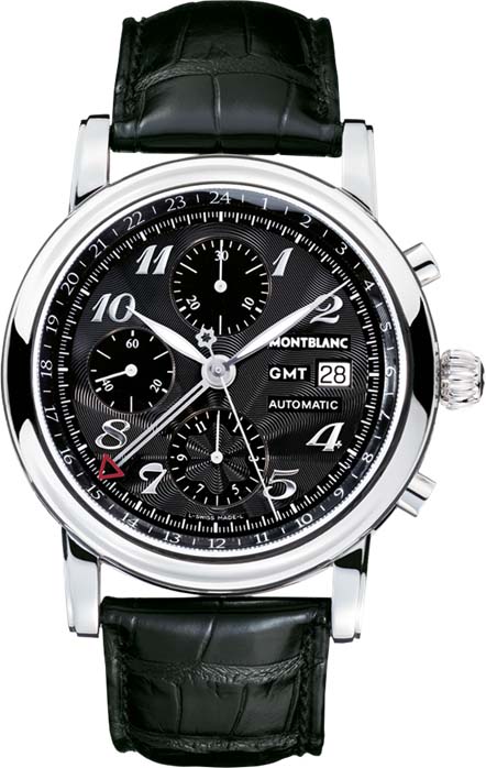 MontBlanc Star Automatic Chronograph Black Watch 102135 