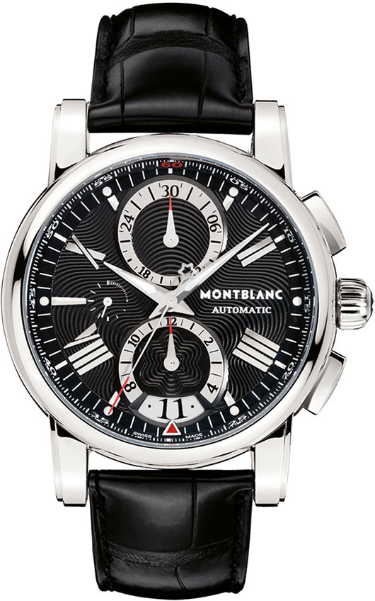 MontBlanc Star Automatic Chronograph Black Watch 102377 