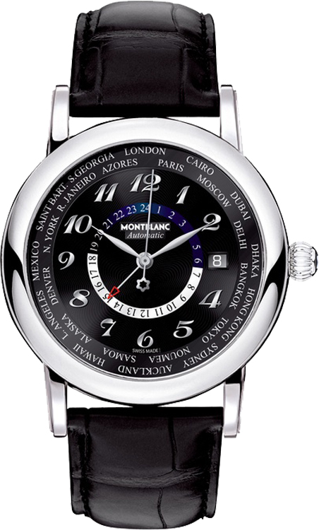 MontBlanc Star Black GMT Men's Watch 106464 