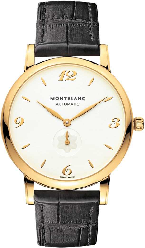 MontBlanc Star Automatic Self winding Automatic Silver Watch 107116 