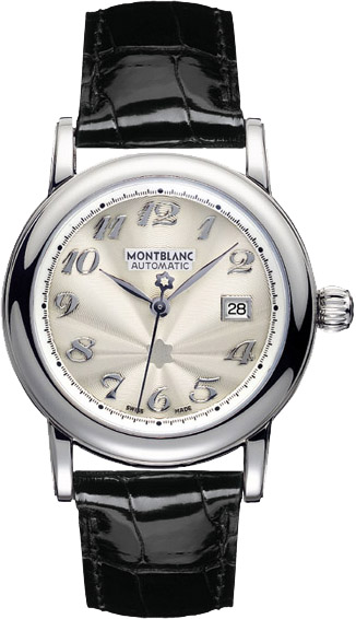 MontBlanc Star Automatic Silver Watch 38026 