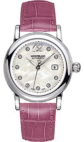 MontBlanc Star Automatic Pearl White Watch 38818 
