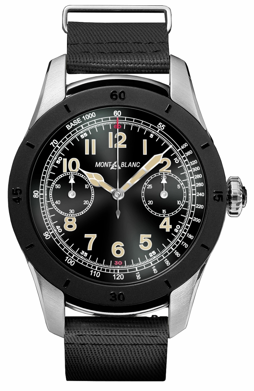 MontBlanc Summit Battery Operated Quartz Digital Watch 117534 