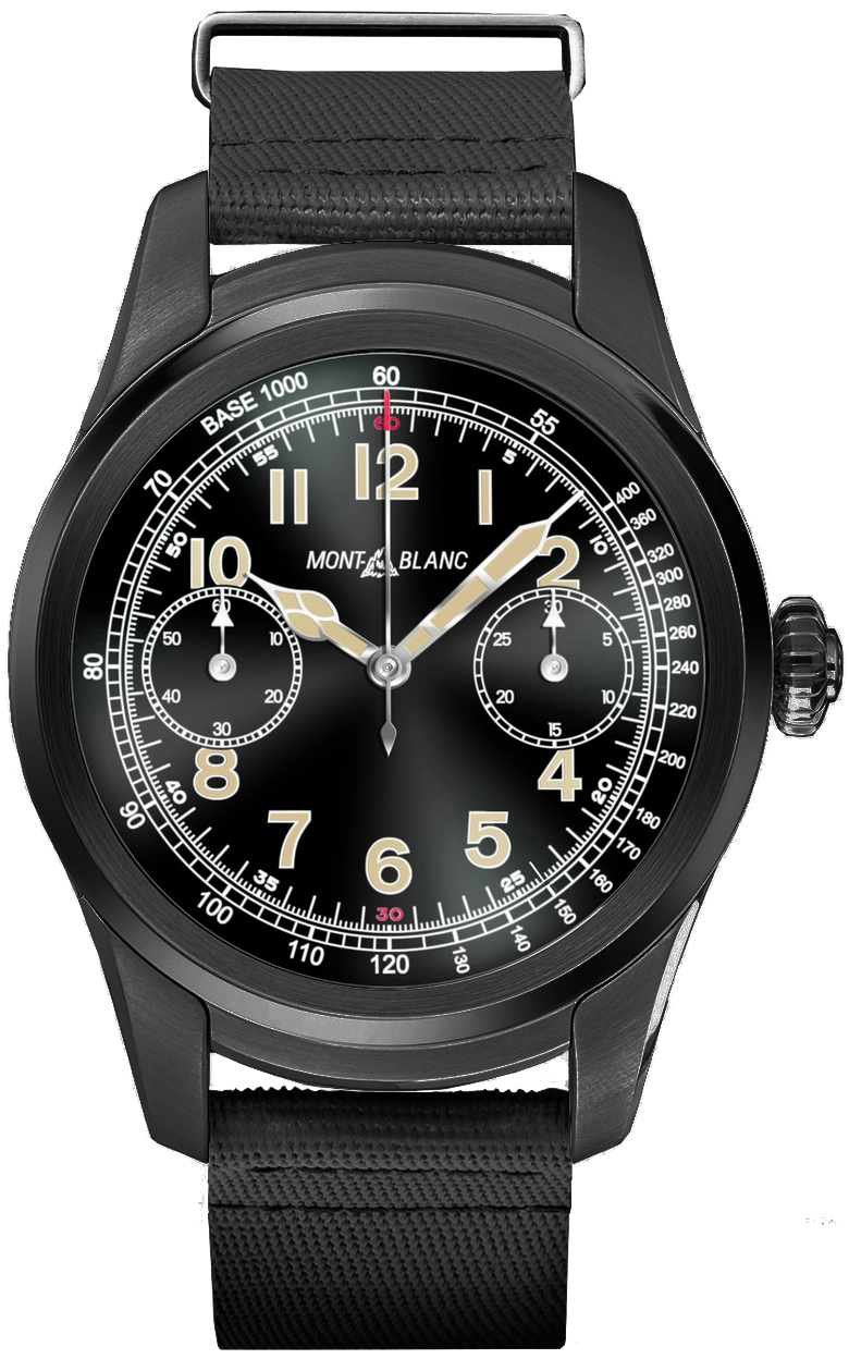 MontBlanc Summit Battery Operated Quartz Digital Watch 117537 