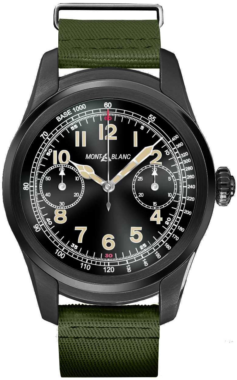 MontBlanc Summit Battery Operated Quartz Digital Watch 117539 