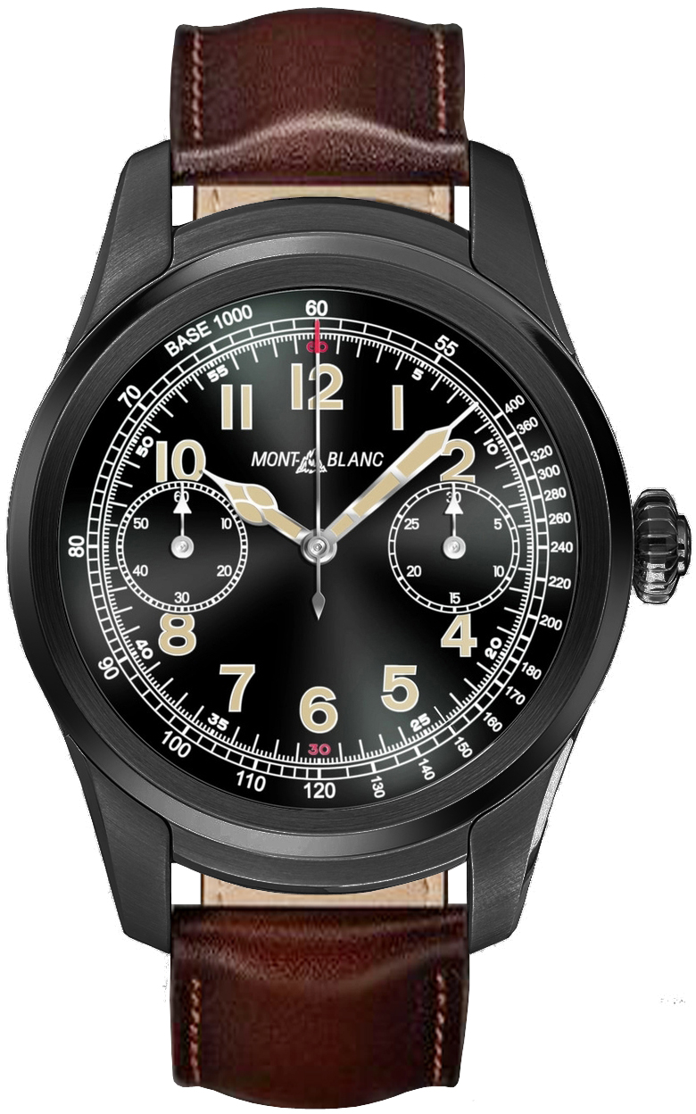 MontBlanc Summit Battery Operated Quartz Digital Watch 117542 