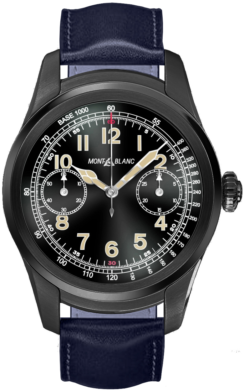 MontBlanc Summit Battery Operated Quartz Digital Watch 117902 