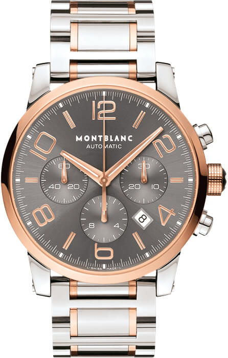 MontBlanc TimeWalker Chronograph 43mm Men's Watch 107321 