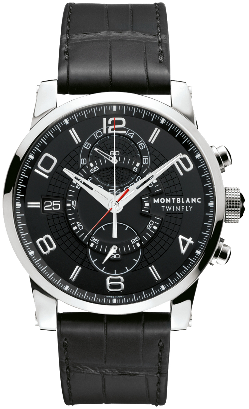 MontBlanc TimeWalker Chronograph Men's Watch Save 105077 