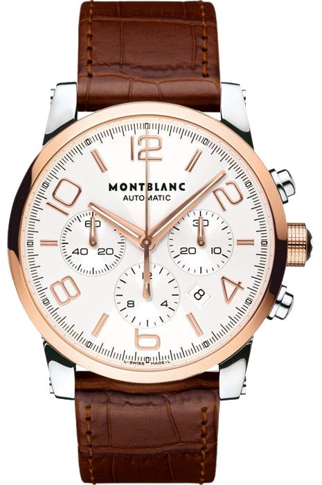 MontBlanc TimeWalker Solid Gold Men's Watch 107322 
