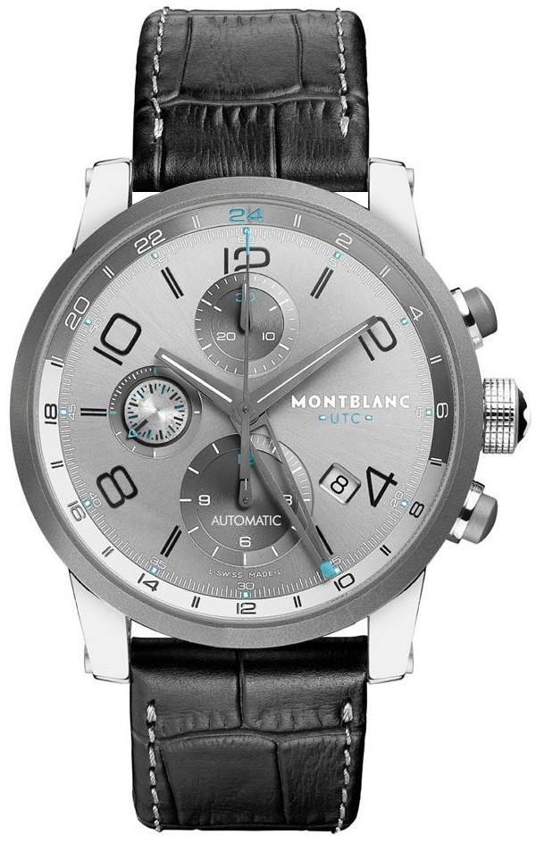 MontBlanc TimeWalker Chronograph Automatic Men's Luxury Watch 107339 