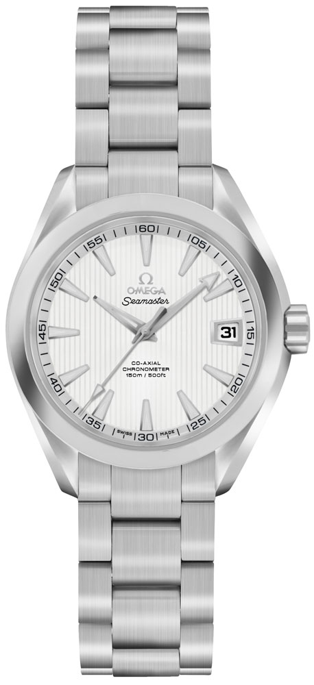 Omega Seamaster Aqua Terra Self Winding Automatic Silver Ladies Watch 23110302002001 